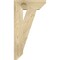Ekena Millwork Traditional Slat Rough Sawn Bracket, Douglas Fir, 4"W x 14"D x 26"H BKT04X14X26TRA06RDF - alternate 4